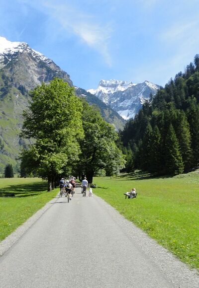 Radeln im Herzen der Alpen