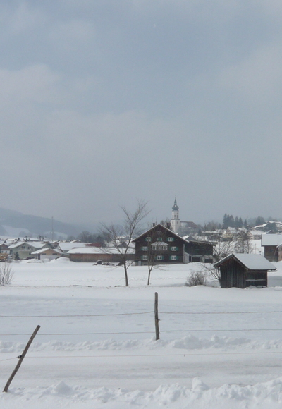 Blick auf Wertach