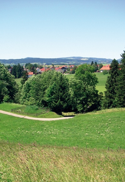 Wälder und Wiesen sind die Tapete in diesem herrlichen Zimmer der Welt.
