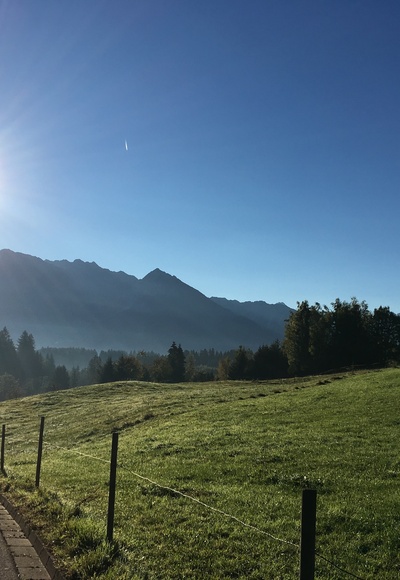 Ausblick Allgäuer Alpen