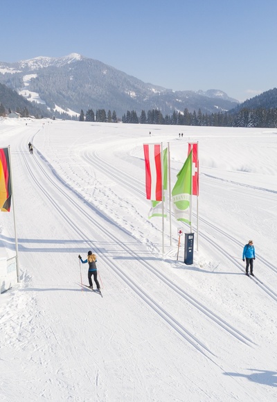 Loipeneinstieg Balderschwang