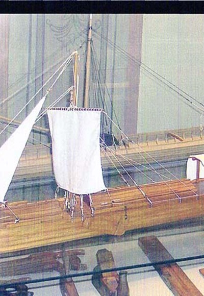 Ein Exponat im Schifffahrtsmuseum.
