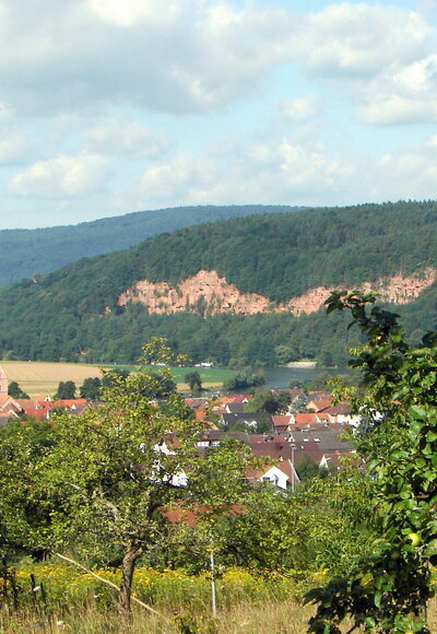 Blick vom Bichelberg