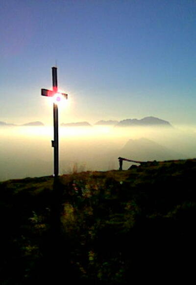Sonnenuntergang am Einberg