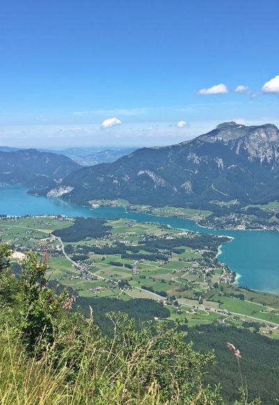 Wolfgangsee mit Schafberg