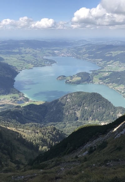 Ausblick auf Mondsee