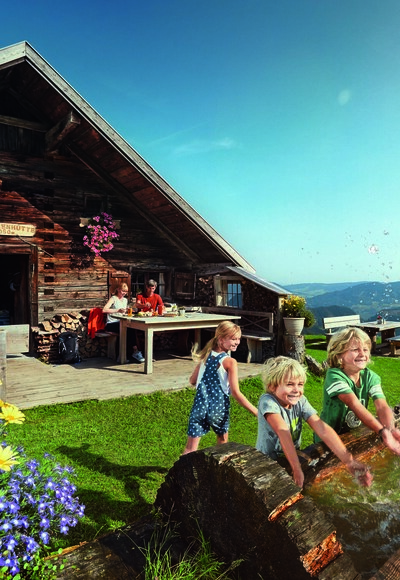 Lärchenhütte auf der Sausteigalm