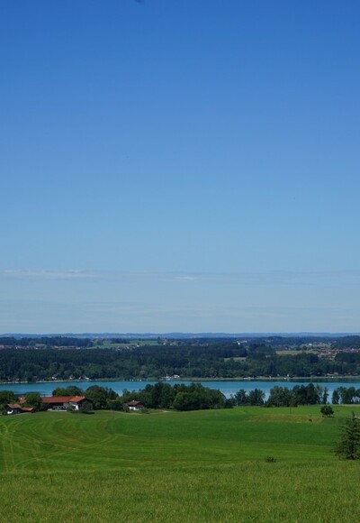 Blick auf den Simssee von Bergham