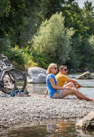 Rast an der Tiroler Ache