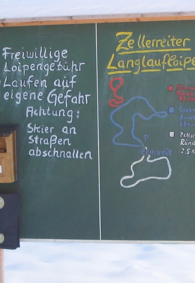 Langlauf in Zellerreit
