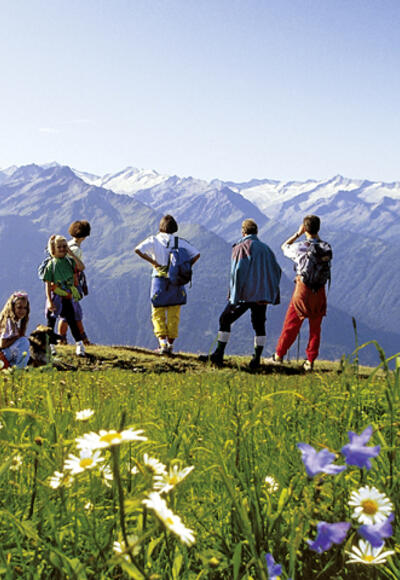 Wunderschöner Ausblick in die Hohen Tauern