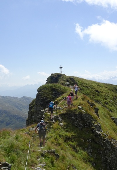 Westgrat zum Gipfel des Gaisstein