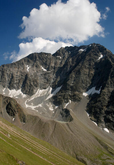 Blick zum Puitkogel und Weißmaurachsee
