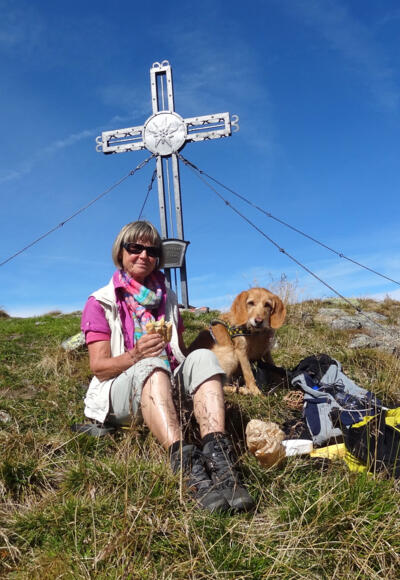 Gipfelkreuz Steinkogel 2.299 m