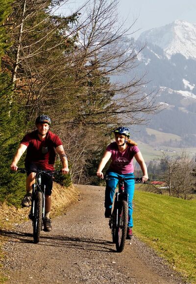 Radtour in die Oberstdorfer Täler