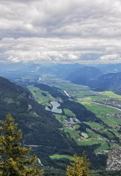 wunderbare Aussicht vom Pletzachkogel