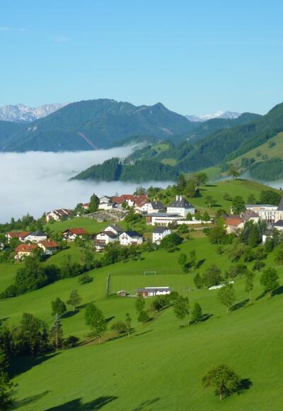 Blick auf Maria Neustift