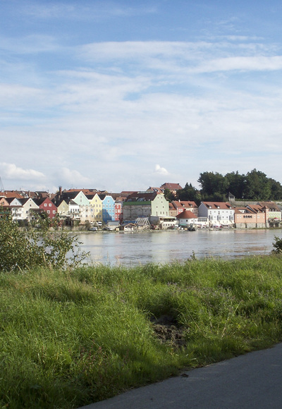 Skyline von Schärding am Inn. Z01