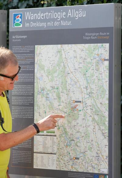Am Start- und Willkommensplatz