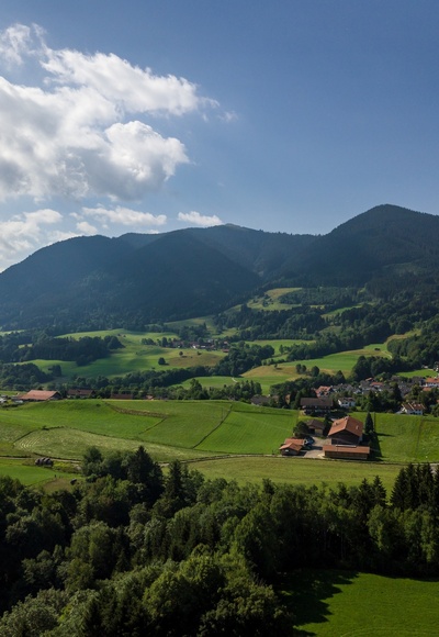 Bad Kohlgrub aus der Luft