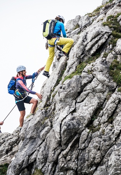 2-Länder-Sportklettersteig