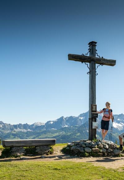 Gipfelkreuz am Rossbrand