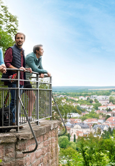 Ausblick über Bad Kissingen