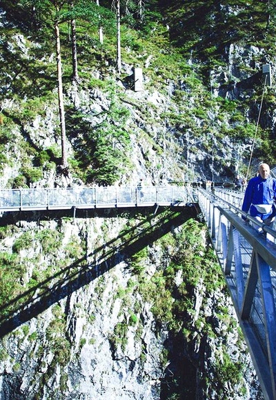 Leutascher Geisterklamm Brücke