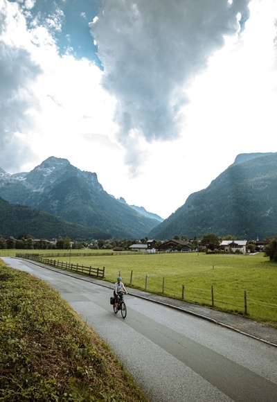 Scheffsnoth - Loferer Steinberge im Hintergrund