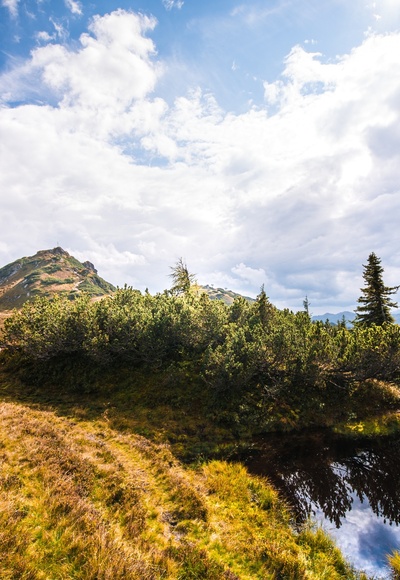 kleiner Bergsee am Grießenkar