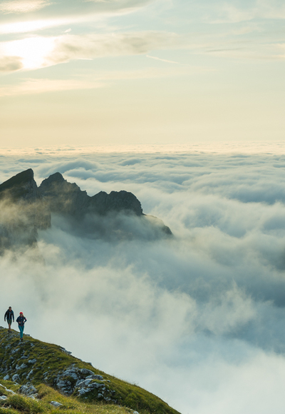 Steig auf die Hochplatte