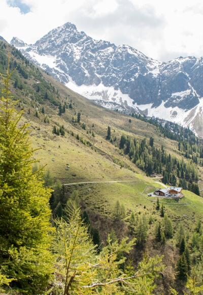Blick zur Acherbergalm Hochoetz