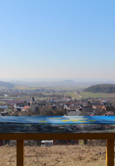 Panoramatafel Kalvarienberg