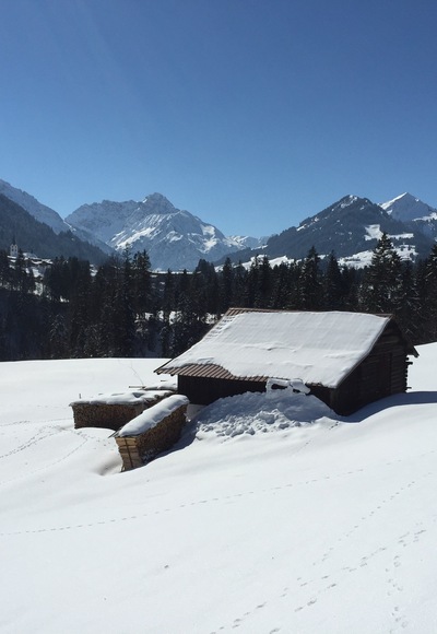 Winterwanderung in der Schwende