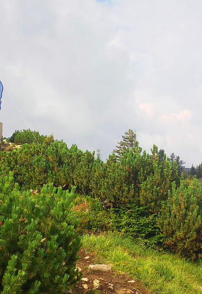 Der Rauschberggipfel mit der &quot;Adam´s Hand&quot;