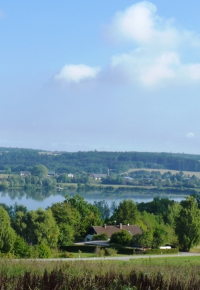 Blick von Wolfsberg auf den Rottauensee