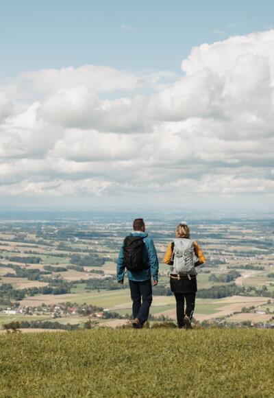 Wanderung über den Grillenparz mit Ausblick ins Kremstal
