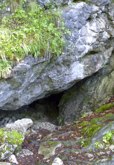 Eingang zum Schwarzenbachloch. Z11S