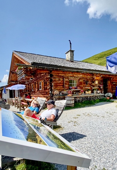 Relaxen, entspannen und gut essen auf der Hochsonnbergalm