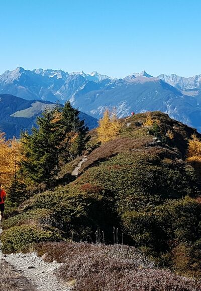 Herbstwanderung Reith im Alpbachtal Loderstein