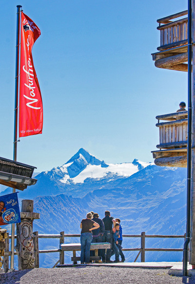 Ausblick von der Pinzgauer Hütte