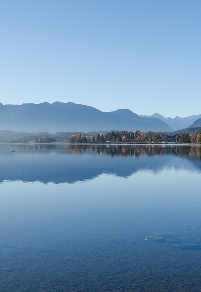 Radtour - Blaues Land - Blick auf den Staffelsee