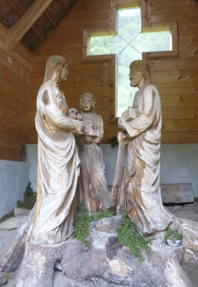 Heilige Familie in der Zirbe an der Bundschuh Landesstraße. Z18