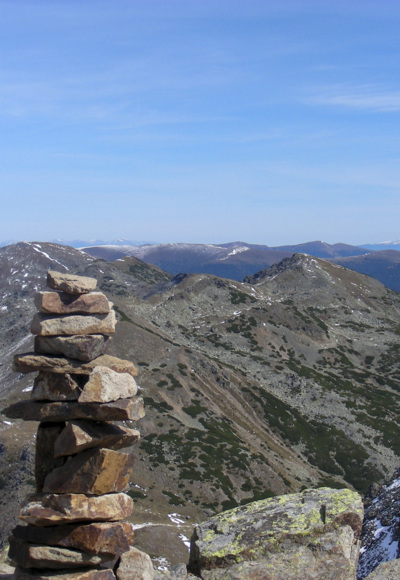 Rundumsicht am Königstuhl 2336m. Z19