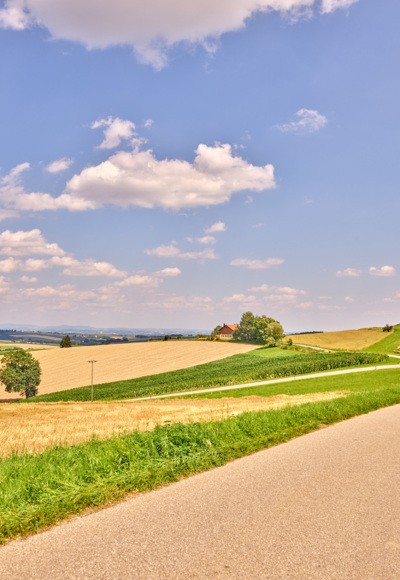 Ausblick auf der Tour