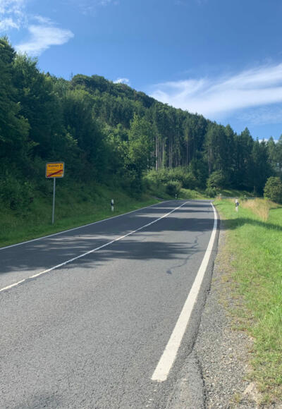 Am Ortsausgang von Tiefenlauter