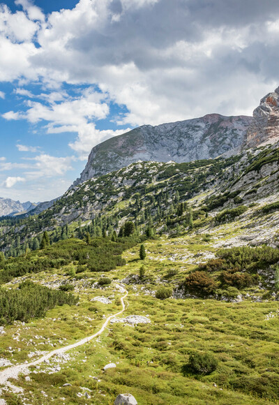 Einsame Pfade im Steinernen Meer