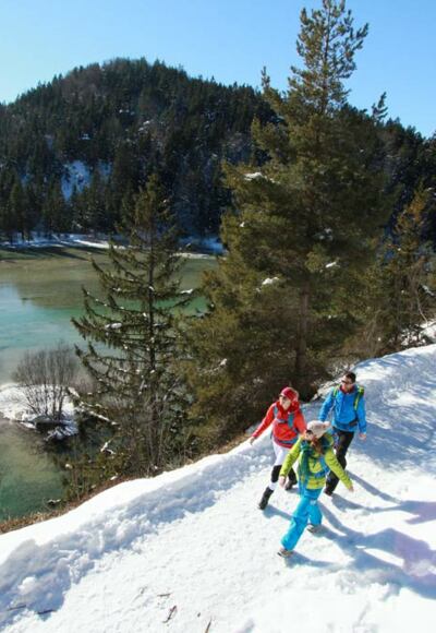 Winterwandern am Lech