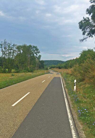 Aussicht über die Landschaft