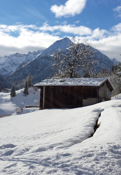 Winteridyll im Lechtal